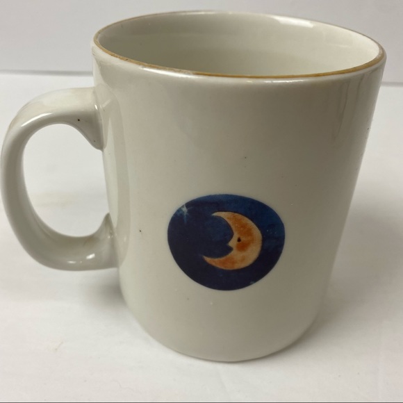 Snowman & Moon Set of 4 Mugs Christmas Holiday - Picture 4 of 11